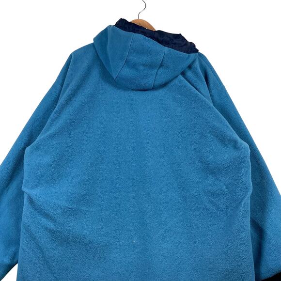 Vintage Nike Reversible Fleece Lined Hooded Jacket Large - Picture 12 of 13